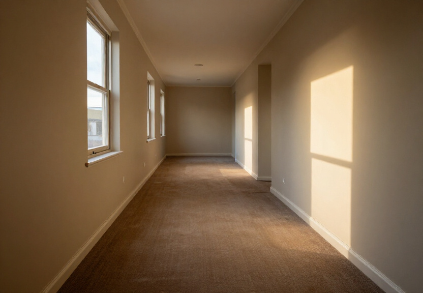 Restored office in Macquarie Park after flood damage repair